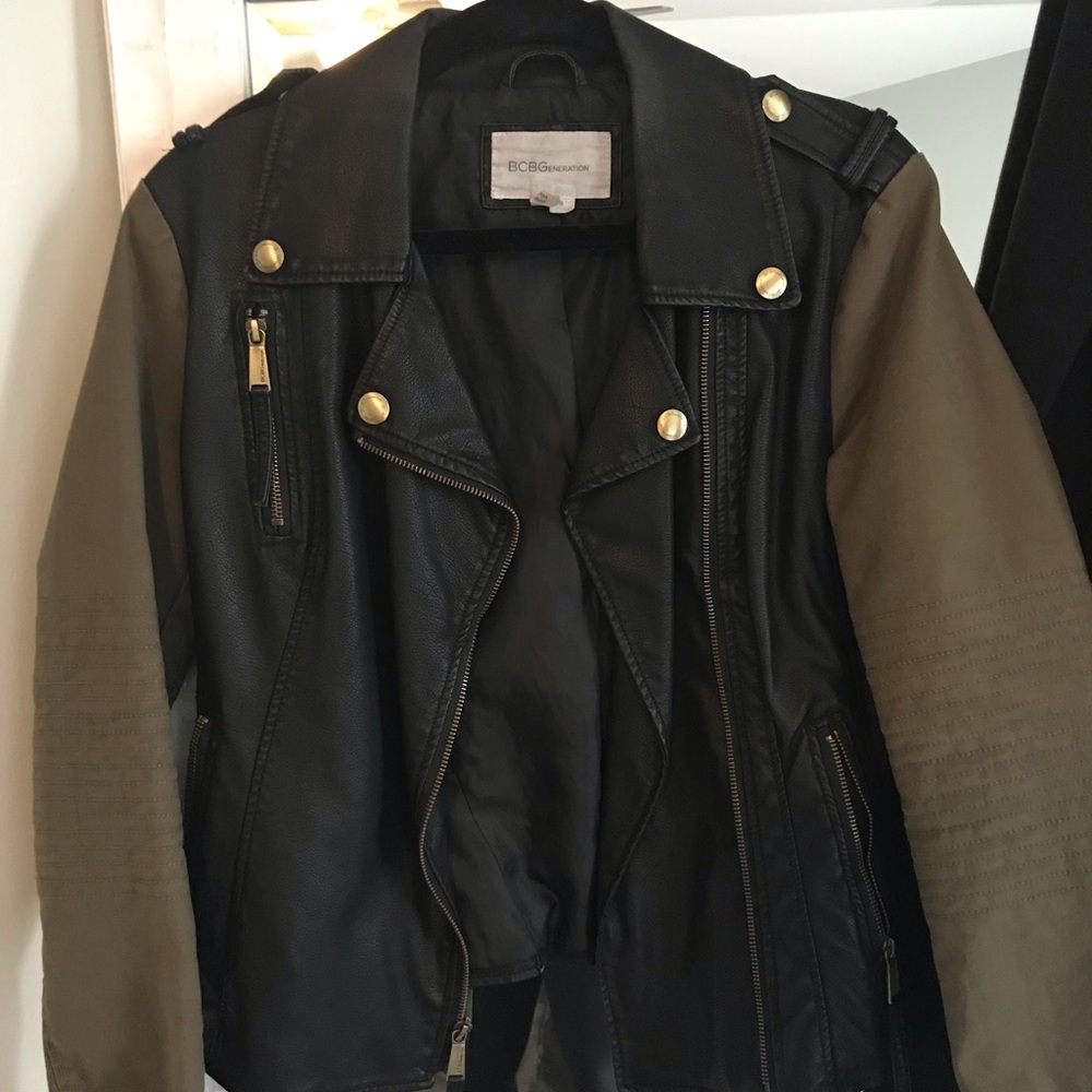 Bcbg Leather Jacket - image 3
